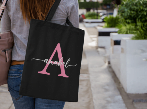 Tote bag con Inicial+Nombre - Imagen 3