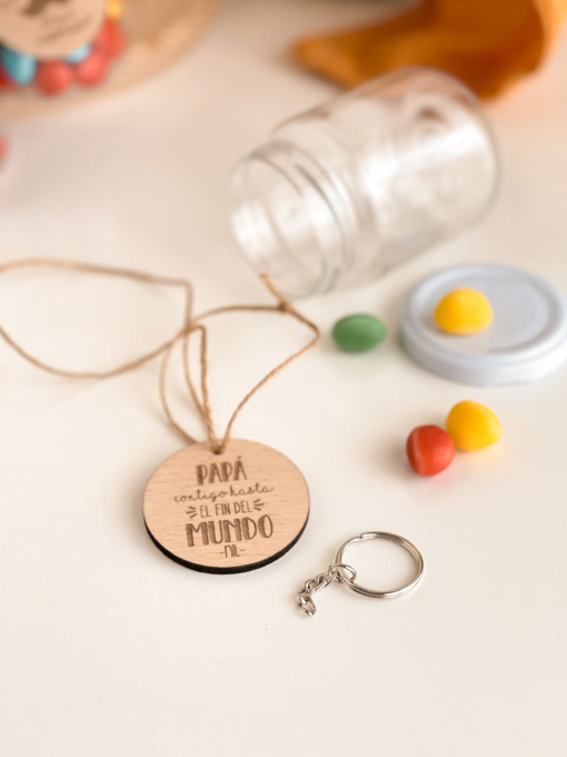 Llavero personalizado para papá