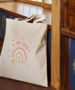 Alternative view of Tote bag con ilustración