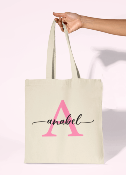 Tote bag con Inicial+Nombre