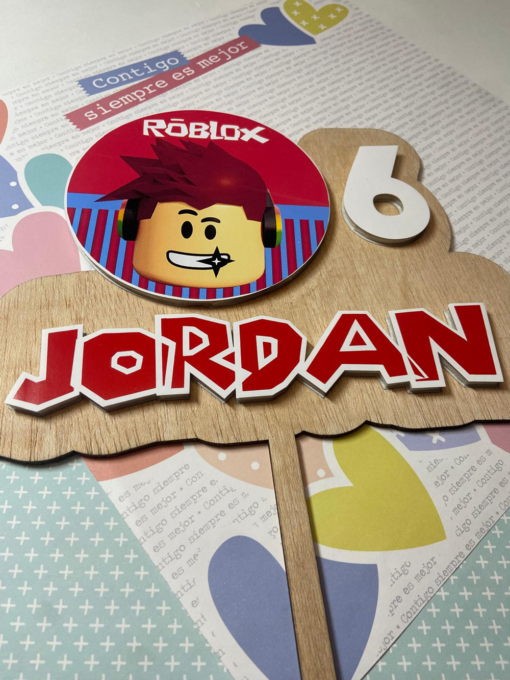 Cake Topper Roblox