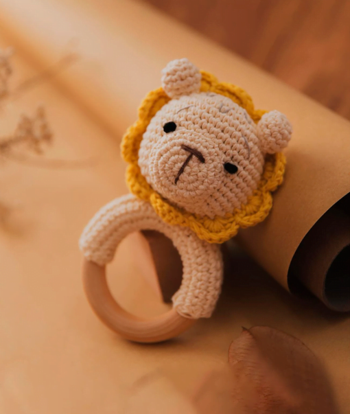 Sonajero animales crochet - Imagen 3