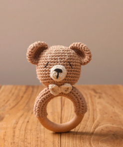 Alternative view of Sonajero animales crochet