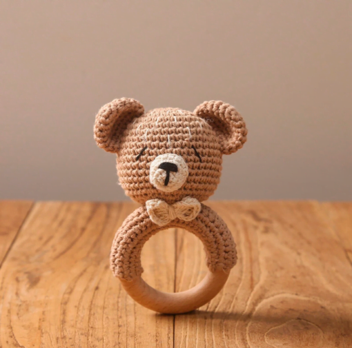 Sonajero animales crochet - Imagen 2