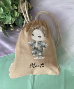 Mochila tela pequeña