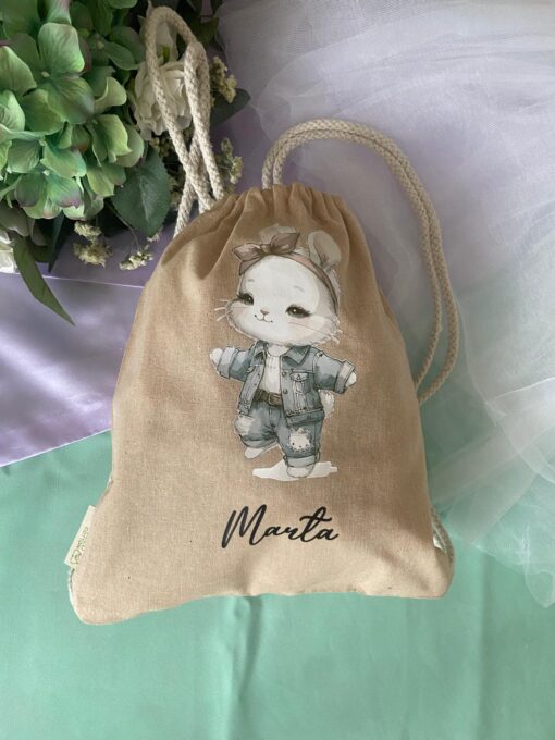 Mochila tela pequeña