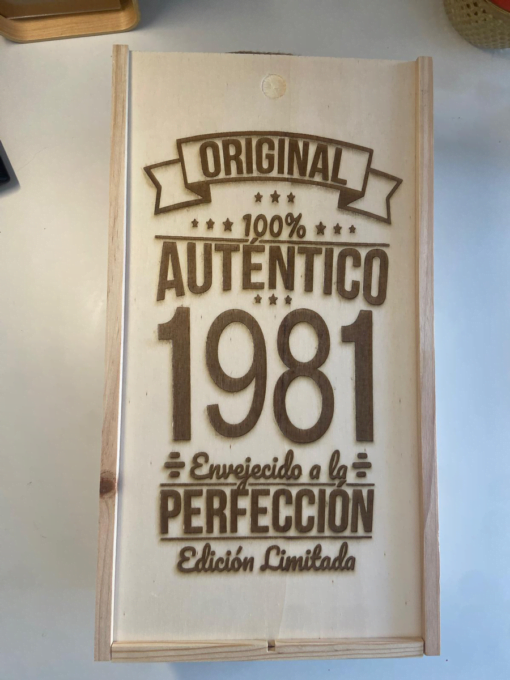 Caja vino dos botellas - Imagen 2