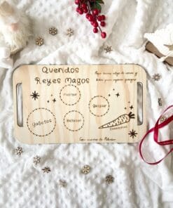 Bandeja Reyes Magos y Papá Noel