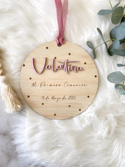 Placa Comunión para silla