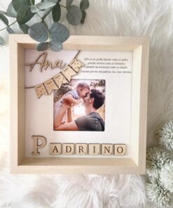 Cuadro padrino/madrina bautizo