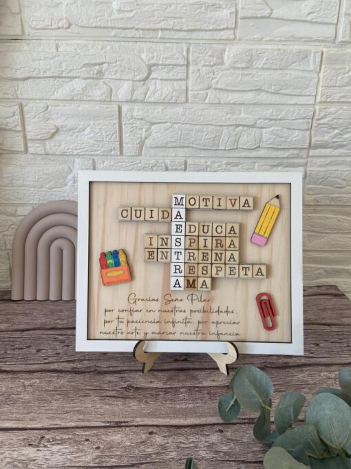 Cuadro Maestra