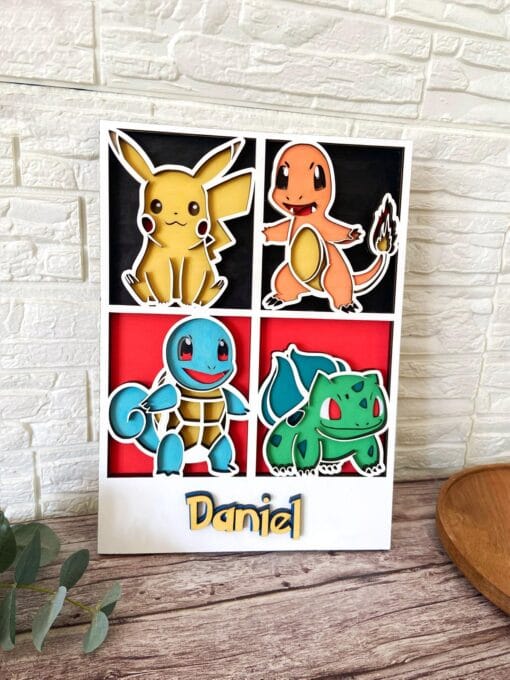 Cuadro Pokemon multicapa - Imagen 2
