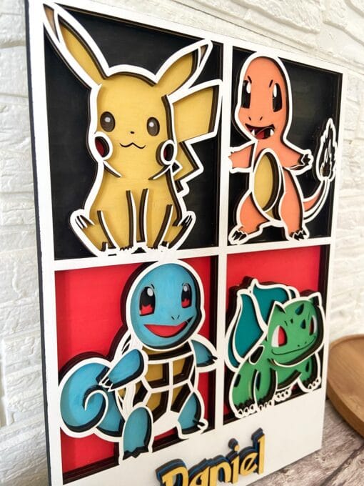 Cuadro Pokemon multicapa - Imagen 3