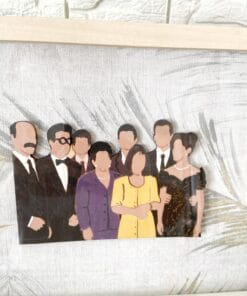 Alternative view of Cuadro estilo "Faceless"