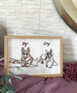 Cuadro imagen lineal