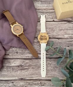 Reloj pulsera madera