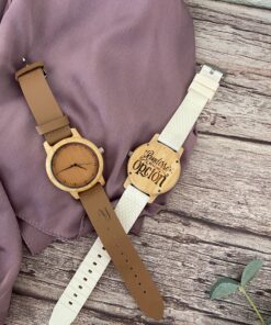 Alternative view of Reloj pulsera madera