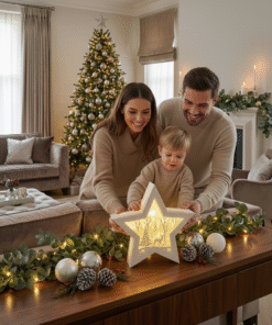 Alternative view of Lámpara estrella navideña