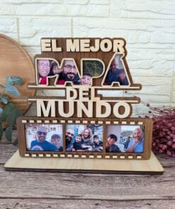 Adorno madera, Papá de cine