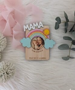 Imán mamá arcoíris